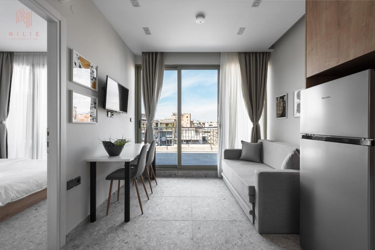 شقة The Skysphere, Nilie Hospitality Mgmt سالونيك المظهر الخارجي الصورة
