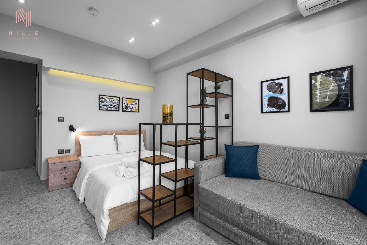 شقة The Skysphere, Nilie Hospitality Mgmt سالونيك المظهر الخارجي الصورة